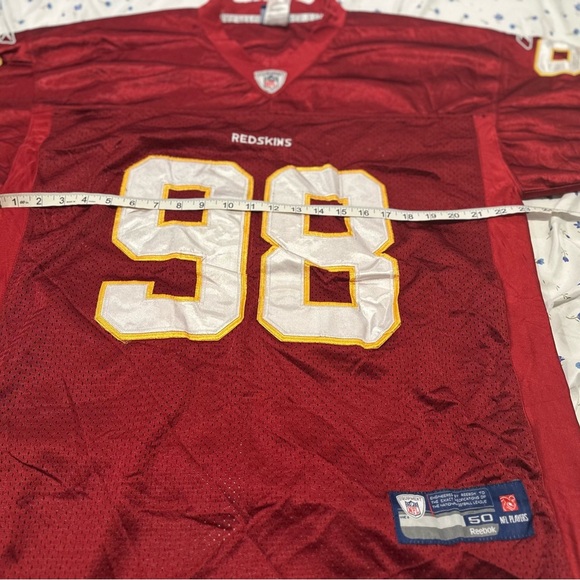 NFL On The Field Washington Commander’s Redskins Brian Orakpo Jersey #98 Sz: 40. - Picture 3 of 10